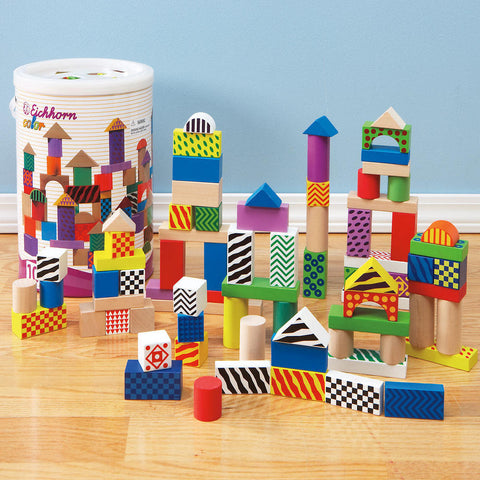 Wooden Multicolor Blocks